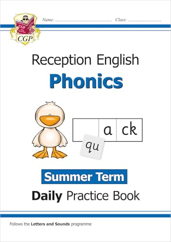 Reception Phonics Daily Practice Book: Summer Term (CGP Reception Daily Workbooks) Reception Phonics Daily Practice Book: Summer Term (CGP Reception Daily Workbooks) von Coordination Group Publications Ltd (CGP)