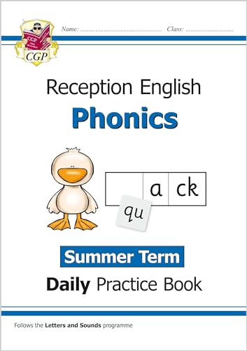 Reception Phonics Daily Practice Book: Summer Term (CGP Reception Daily Workbooks)