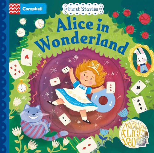 Alice in Wonderland: A Push, Pull, Slide Book (Campbell First Stories, 1) von Campbell Books