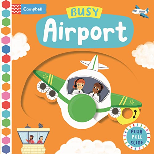 Busy Airport: A Push, Pull, Slide Book (Busy Books)