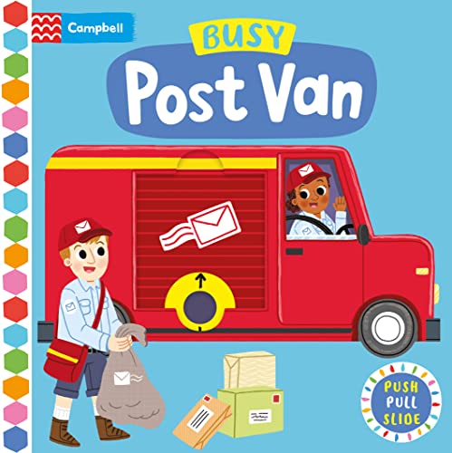 Busy Post Van: A Push, Pull and Slide Book (Campbell Busy Books)