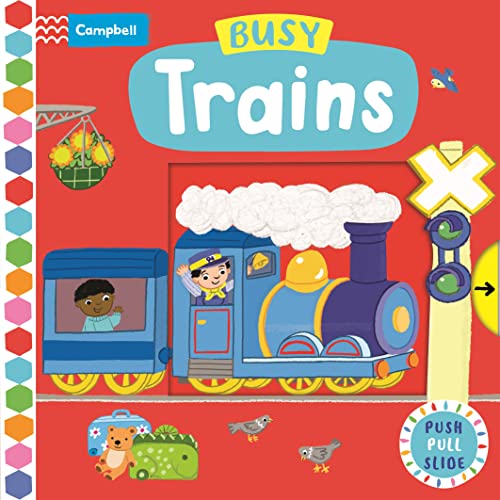 Busy Trains (Campbell Busy Books, 9)