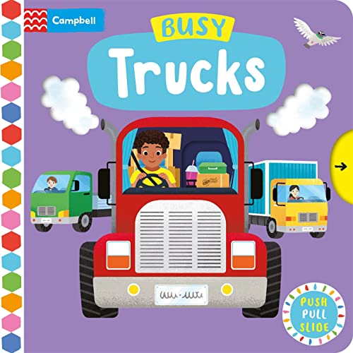 Busy Trucks (Campbell Busy Books, 54)