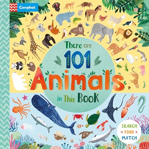 There Are 101 Animals in This Book (There Are 101, 1) von Campbell Books