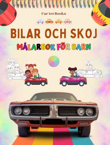 Bilar och skoj - Målarbok för barn - Underhållande samling av bilscener: Den bästa boken för barn som vill utveckla sin kreativitet och ha roligt von Blurb
