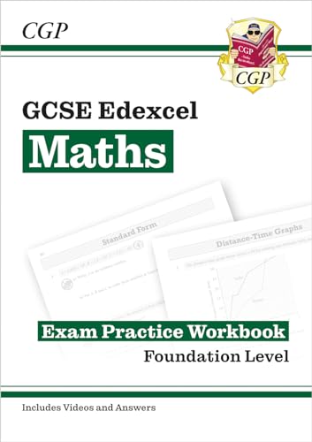 GCSE Maths Edexcel Exam Practice Workbook: Foundation - for the Grade 9-1 Course (with Answers): ideal for catch-up and the 2022 and 2023 exams (CGP GCSE Maths 9-1 Revision) von Coordination Group Publications Ltd (CGP)