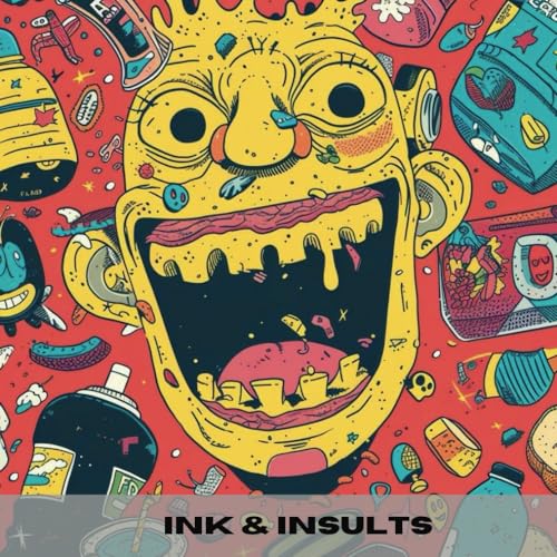 Ink & Insults - An Edgy Coloring Experience: Coloring Book for Adults von Independently published