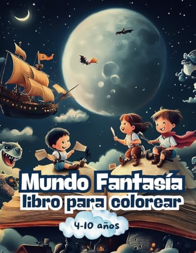 Mundo Fantasía - Libro para colorear von Independently published