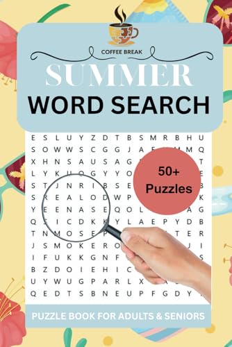Summer Word Search Puzzle Book (Coffee Break Puzzle Books, Band 6) von Independently published