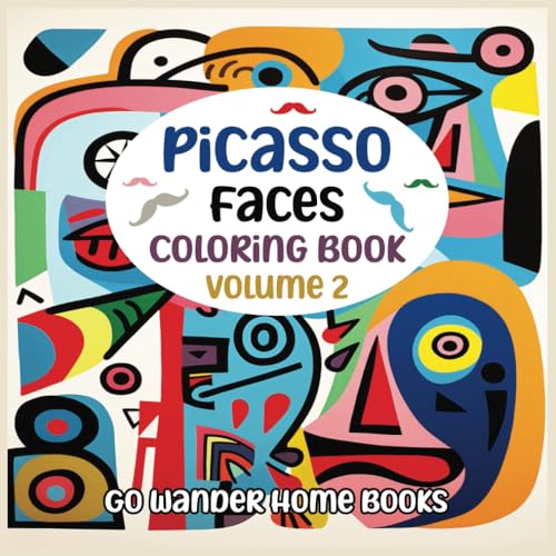 Picasso Faces Coloring Book: Volume 2 von Independently published
