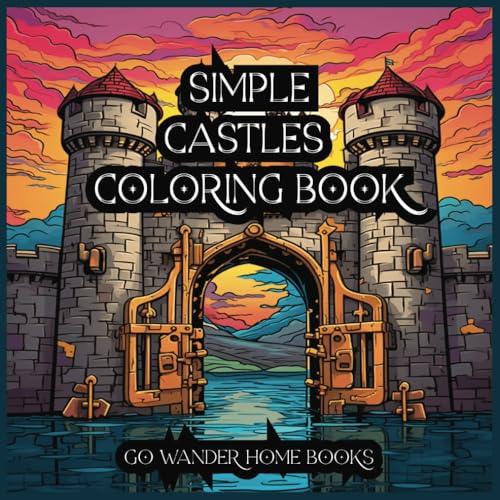 Simple Castles Coloring Book von Independently published