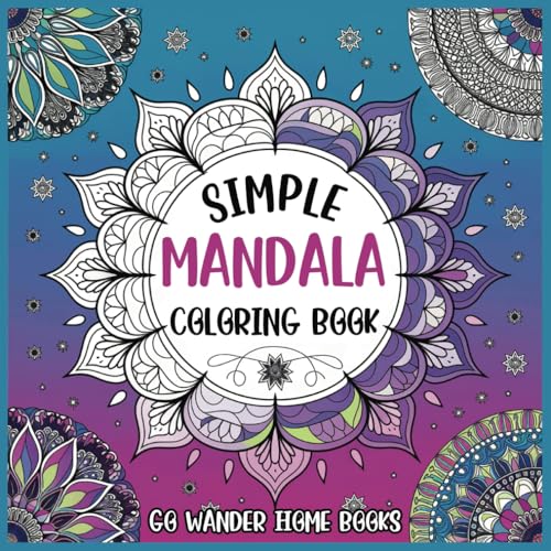 Simple Mandala Coloring Book von Independently published