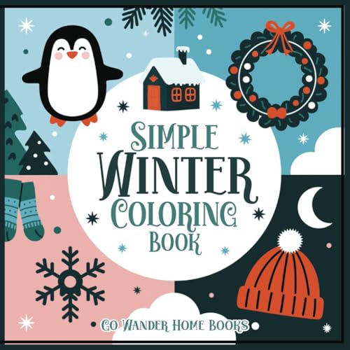 Simple Winter Coloring Book von Independently published