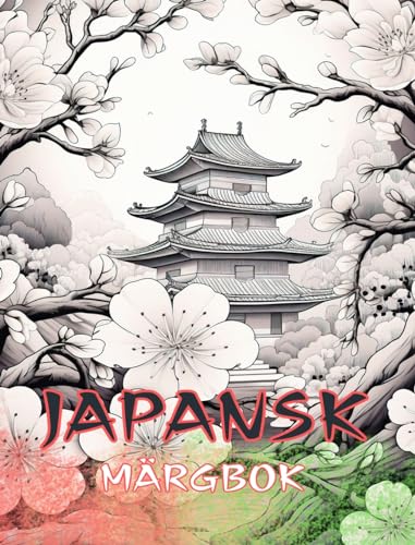Japansk målarbok: målarbok för vuxna, vackra illustrationer: Färg klassisk och modern design von Blurb