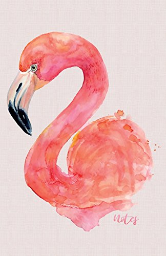 Notes: Watercolour Flamingo Notebook 100+ Lined Pages A5 Ruled Journal Pink Composition Book for Writing and Journalling (Flamingo Notebooks, Band 1) von CreateSpace Independent Publishing Platform