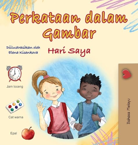 Words in Pictures - My Day (Malay Children's Book) (Malay Collection) von KidKiddos Books Ltd.