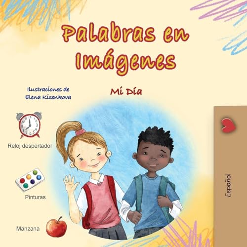 Words in Pictures - My Day (Spanish Children's Book) (Spanish Collection) von KidKiddos Books Ltd.
