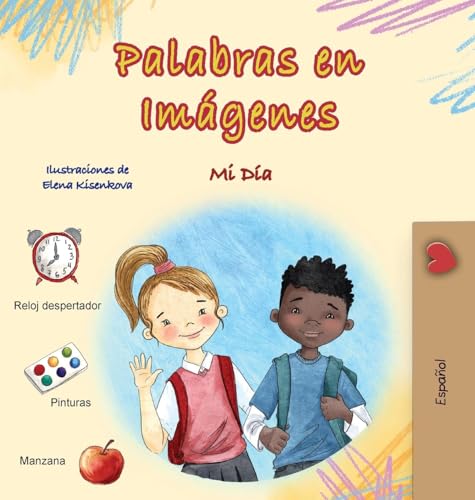 Words in Pictures - My Day (Spanish Children's Book) (Spanish Collection) von KidKiddos Books Ltd.