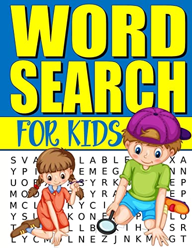 Word Search For Kids: 50 Easy Large Print Word Find Puzzles for Kids: Jumbo Word Search Puzzle Book (8.5"x11") with Fun Themes! (Word Search Puzzle Books, Band 1)