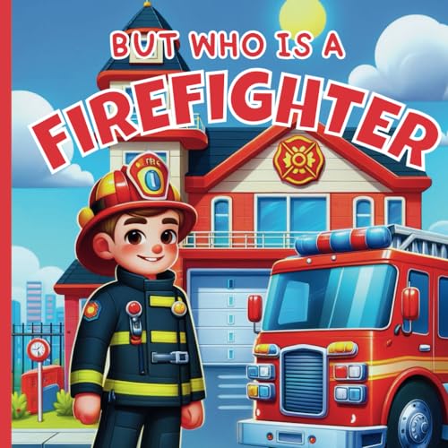 But Who Is A Firefighter?: A Fun Picture Book For Toddlers, Baby, Children, Preschoolers | Books About Firefighters For Kids