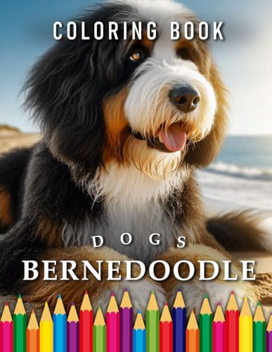 Bernedoodle | Coloring Book: For Adults & Children | The perfect Gift for Dog Lovers (Dogs | Coloring Books) von Independently published