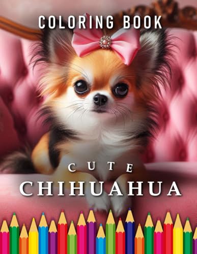 Chihuahua | Coloring Book: For Adults & Children | The perfect Gift for Dog Lovers (Dogs | Coloring Books) von Independently published