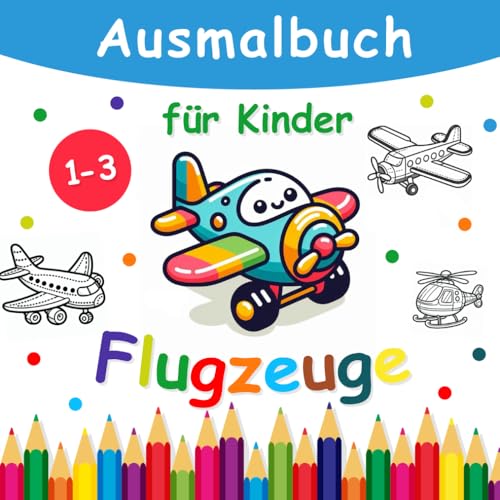 Flugzeuge | Ausmalbuch Kids: Für Kinder | Das perfekte Geschenk für alle Flugzeug Fans (Kids | Coloring Books) von Independently published