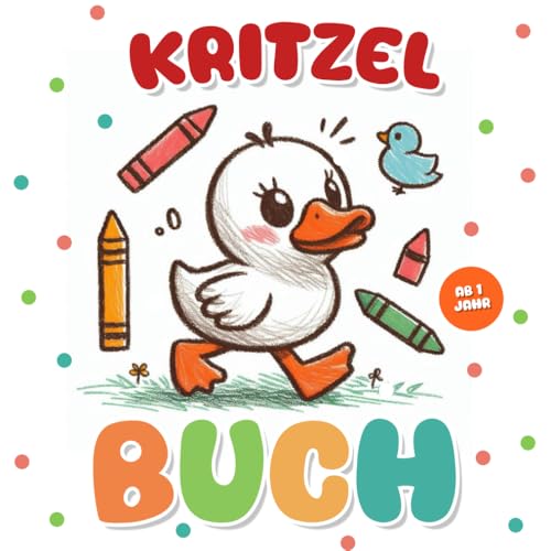 Kritzel Malbuch | Tiere: Für Kleinkinder ab 1 Jahr (Kids | Coloring Books) von Independently published