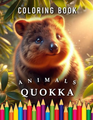 Quokka Animals | Coloring Book: For Adults & Children | The perfect Gift for Animal Lovers (Animals | Coloring Books, Band 63) von Independently published