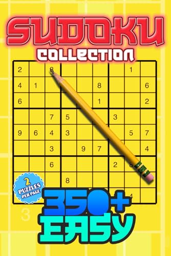 Sudoku Collection 350+ Easy Puzzles With 2 Per Page: Simple and Fun - Enjoy Relaxing Sudoku Puzzles With Large Print 2-Per-Page Layout Sudoku Collection 350+ Easy Puzzles With 2 Per Page: Simple and Fun - Enjoy Relaxing Sudoku Puzzles With Large Print 2-Per-Page Layout von Independently published