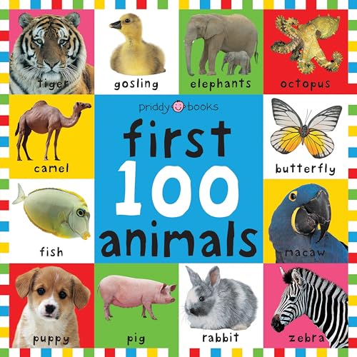 First 100 Animals (First 100 Board Books)