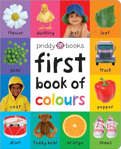 First 100 Book of Colours: Soft-to-Touch (First 100 Soft To Touch) von Priddy Books