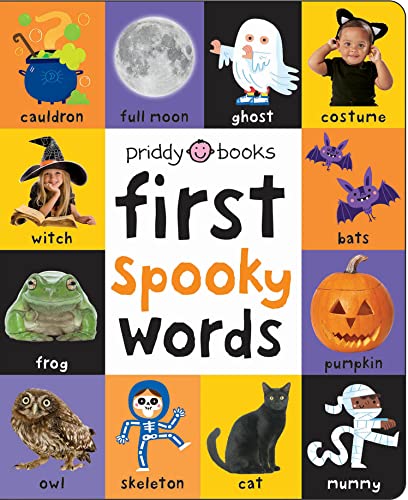 First Spooky Words (First 100 Soft To Touch) von Priddy Books