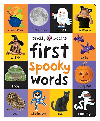 First Spooky Words (First 100 Soft To Touch) von Priddy Books