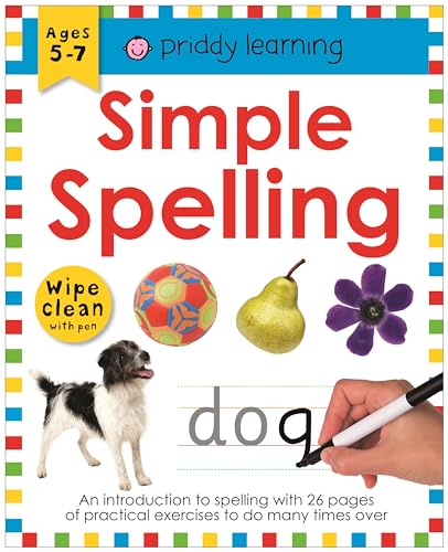 Simple Spelling (Wipe Clean Workbooks) von Priddy Books
