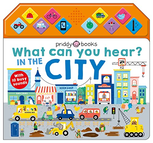 What Can You Hear? In The City von Priddy Books