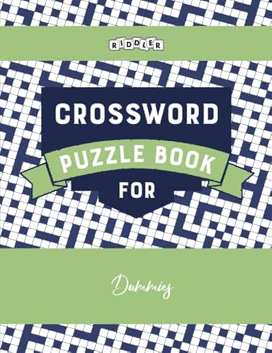 Crossword Puzzle Book for Dummies von Riddler
