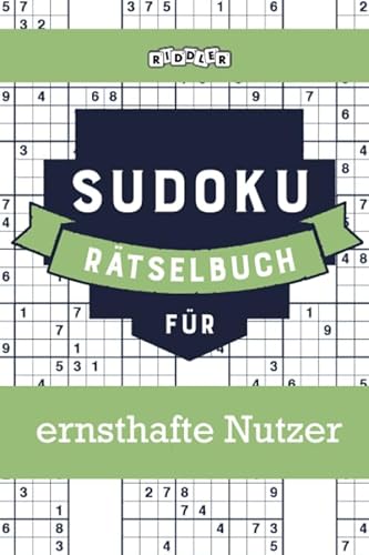 Sudoku Rätselbuch für ernsthafte Nutzer