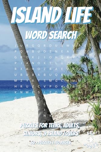 Island Life Word Search: With easy to read print | Puzzles for teens, adults, seniors, & island lovers | Can relieve stress and anxiety | 6x9inches, ... gift for vacations, holidays and free time Island Life Word Search: With easy to read print | Puzzles for teens, adults, seniors, & island lovers | Can relieve stress and anxiety | 6x9inches, ... gift for vacations, holidays and free time von Independently published
