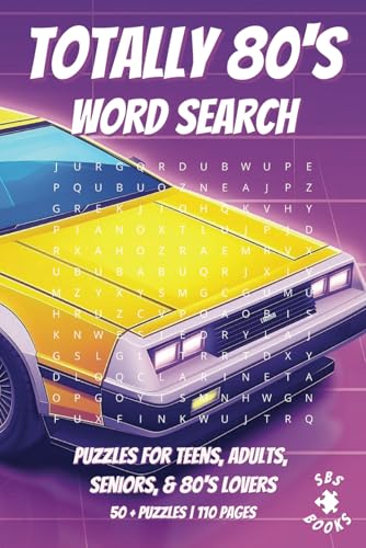 Totally 80's Word Search: With easy to read print | Puzzles for teens, adults, seniors & 80’s lovers | Can relieve stress and anxiety | 6x9inches, 50+ ... gift for vacations, holidays and free time Totally 80's Word Search: With easy to read print | Puzzles for teens, adults, seniors & 80’s lovers | Can relieve stress and anxiety | 6x9inches, 50+ ... gift for vacations, holidays and free time von Independently published