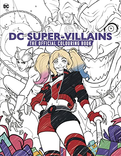 DC: Super-Villains: The Official Colouring Book von Titan Books Ltd
