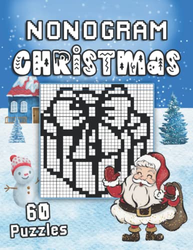 Nonogram Christmas: Christmas Themed Hanjie Puzzle Book with Picross Griddler Brainteaser for Adults and Kids Nonogram Christmas: Christmas Themed Hanjie Puzzle Book with Picross Griddler Brainteaser for Adults and Kids von Independently published