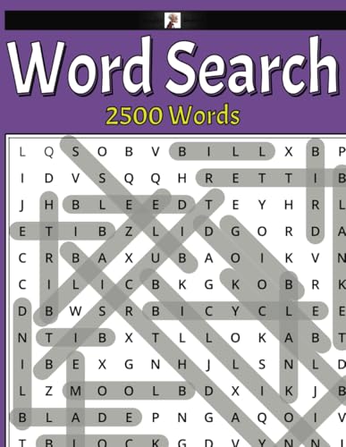 Word Search 2500 Words: A Variety Of 100 Word Find Puzzles In Large Print To Engage The Minds Of Teens, Young Adults, Adults, And Seniors. von Independently published