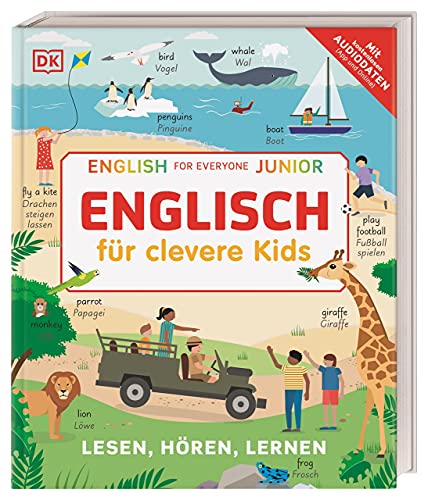 Englisch für clevere Kids: Lesen, Hören, Lernen. Mit kostenlosen Audio-Daten (App und Online) für Kinder ab 8 Jahren