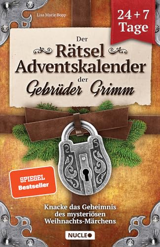 Der Rätsel-Adventskalender der Gebrüder Grimm: Knacke das Geheimnis des mysteriösen Weihnachts-Märchens | 24 + 7 Tage voller Escape-Rätsel von NTAYDZSW
