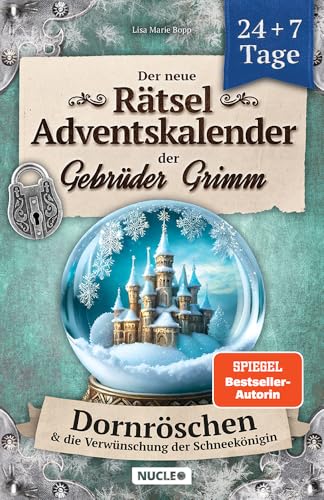 Der neue Rätsel-Adventskalender der Gebrüder Grimm: Dornröschen & die Verwünschung der Schneekönigin | 24 + 7 Tage voller weihnachtlicher Märchen-Rätsel Der neue Rätsel-Adventskalender der Gebrüder Grimm: Dornröschen & die Verwünschung der Schneekönigin | 24 + 7 Tage voller weihnachtlicher Märchen-Rätsel von Nucleo
