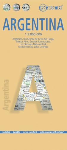 Borch Maps: Argentinien 1 : 3 800 000