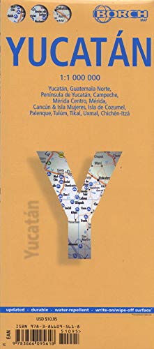 Yukatan: 1:1 000 000 (Borch Maps) von Borch GmbH
