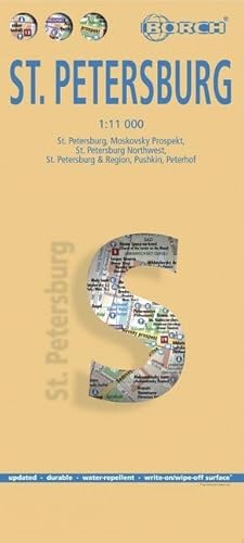 St. Petersburg, Sankt Petersburg, Borch Map: St. Petersburg, Moskovsky Prospekt, St. Petersburg Northwest, St. Petersburg & Region, Pushkin, Peterhof