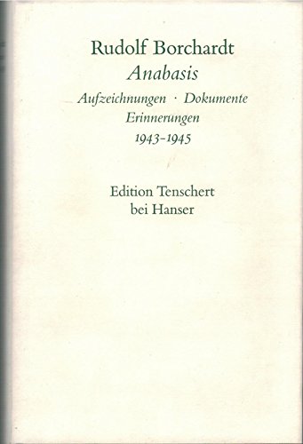 Anabasis: Prosa